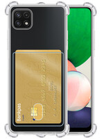 LUQ LUQ Samsung Galaxy A22 5G Hoesje Pashouder