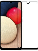 LUQ LUQ Samsung Galaxy A03s Screenprotector Glas Full Cover