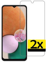LUQ LUQ Samsung Galaxy A13 4G Screenprotector Glas - 2 PACK
