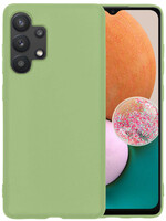 LUQ LUQ Samsung Galaxy A13 4G Hoesje Siliconen - Groen