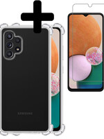 LUQ LUQ Samsung Galaxy A13 4G Hoesje Shockproof Met Screenprotector