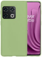 LUQ LUQ OnePlus 10 Pro Hoesje Siliconen - Groen