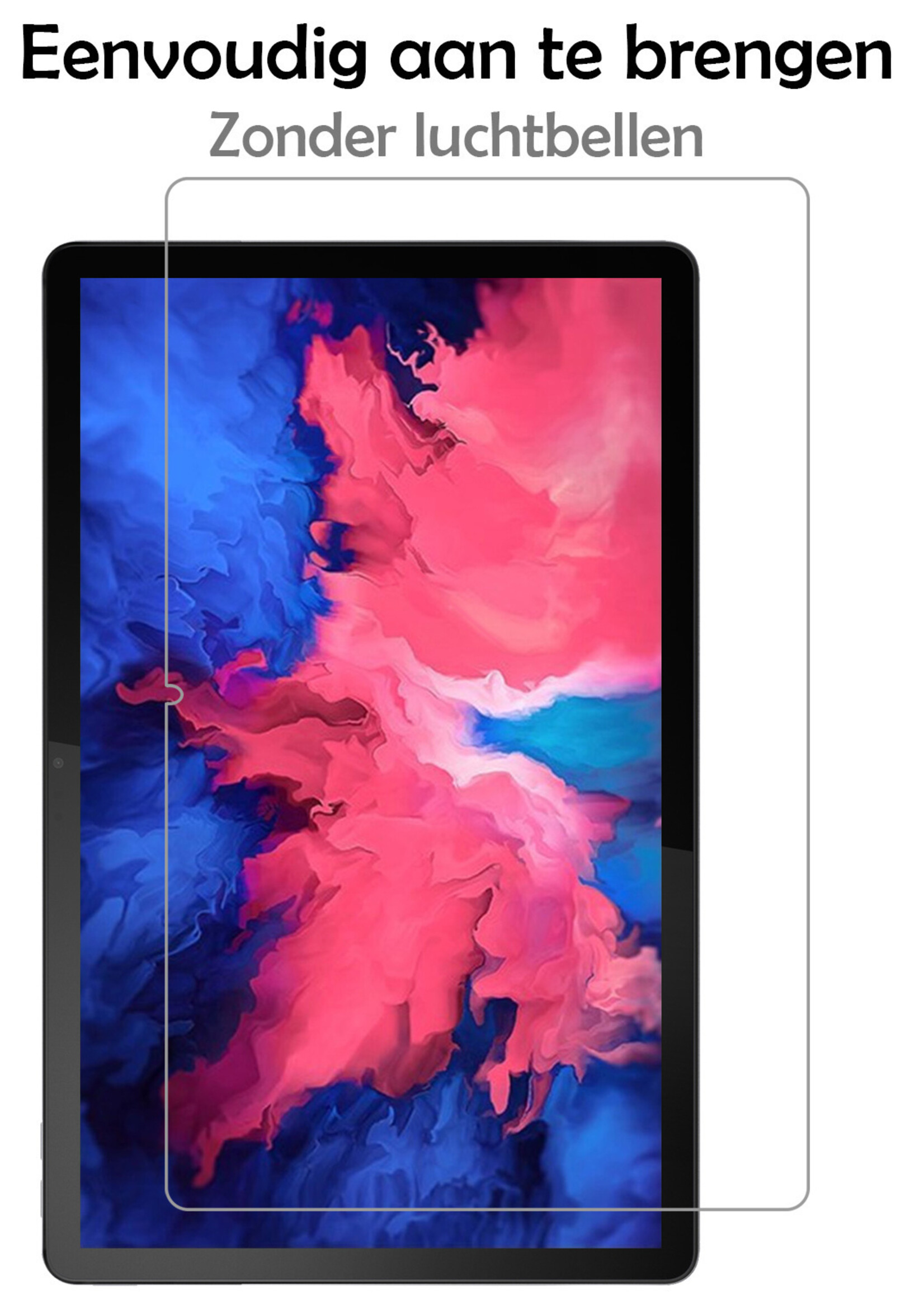 LUQ Screenprotector Geschikt voor Lenovo Tab P11 Plus Screenprotector Bescherm Glas Tempered Glass Screen Protector - Screen Protector Geschikt voor Lenovo Tab P11 Plus Screenprotector - 3 Stuks