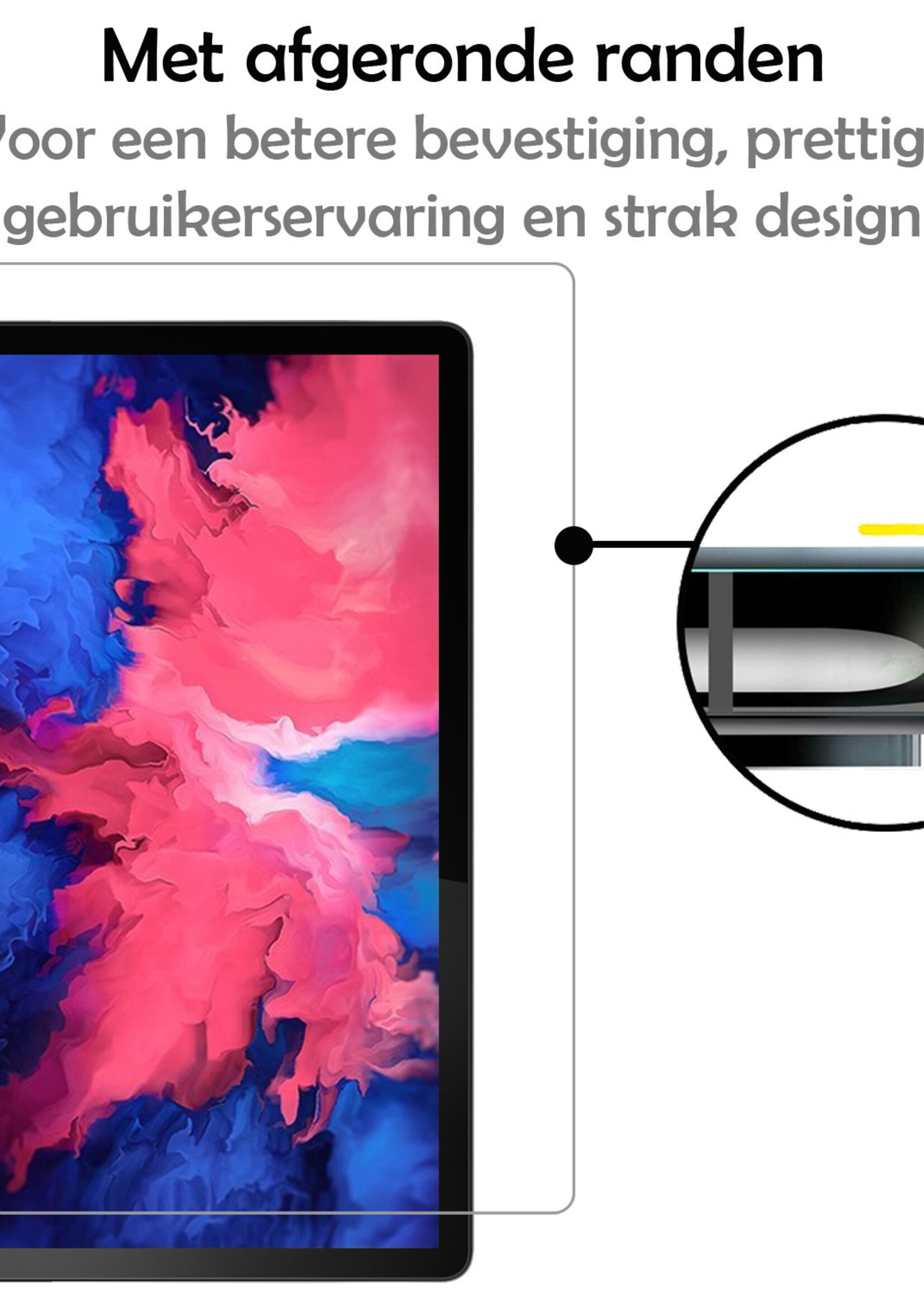 LUQ Screenprotector Geschikt voor Lenovo Tab P11 Plus Screenprotector Bescherm Glas Tempered Glass Screen Protector - Screen Protector Geschikt voor Lenovo Tab P11 Plus Screenprotector - 3 Stuks