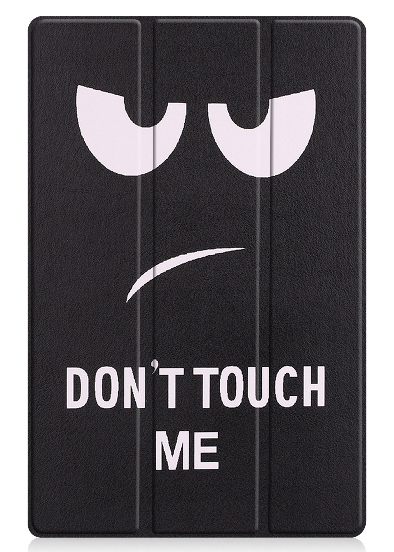 LUQ Hoes Geschikt voor Lenovo Tab P11 Plus Hoes Luxe Hoesje Book Case - Hoesje Geschikt voor Lenovo Tab P11 Plus Hoes Cover - Don't Touch Me