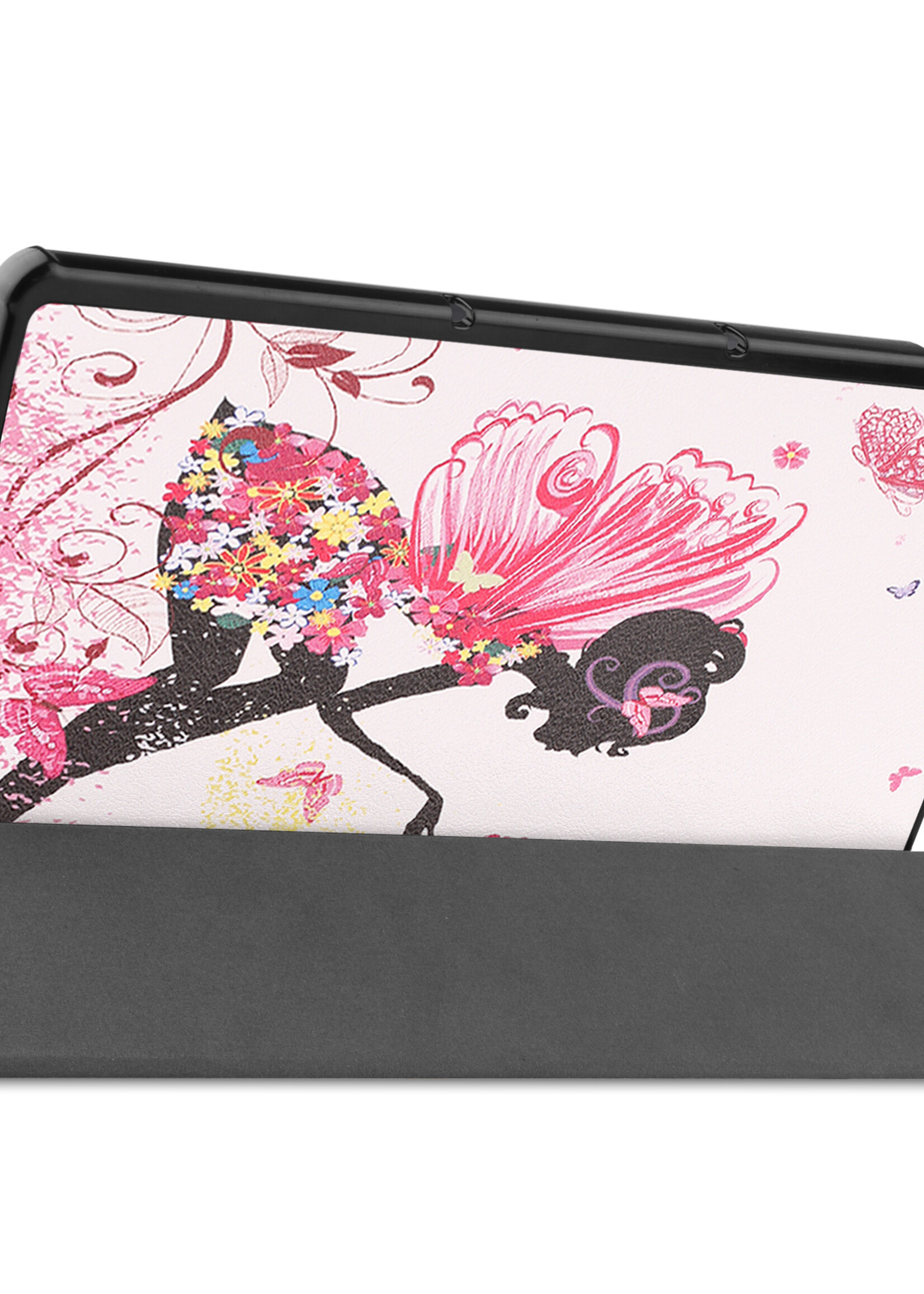 LUQ Hoes Geschikt voor Lenovo Tab P11 Plus Hoes Luxe Hoesje Book Case Met Screenprotector - Hoesje Geschikt voor Lenovo Tab P11 Plus Hoes Cover - Elfje