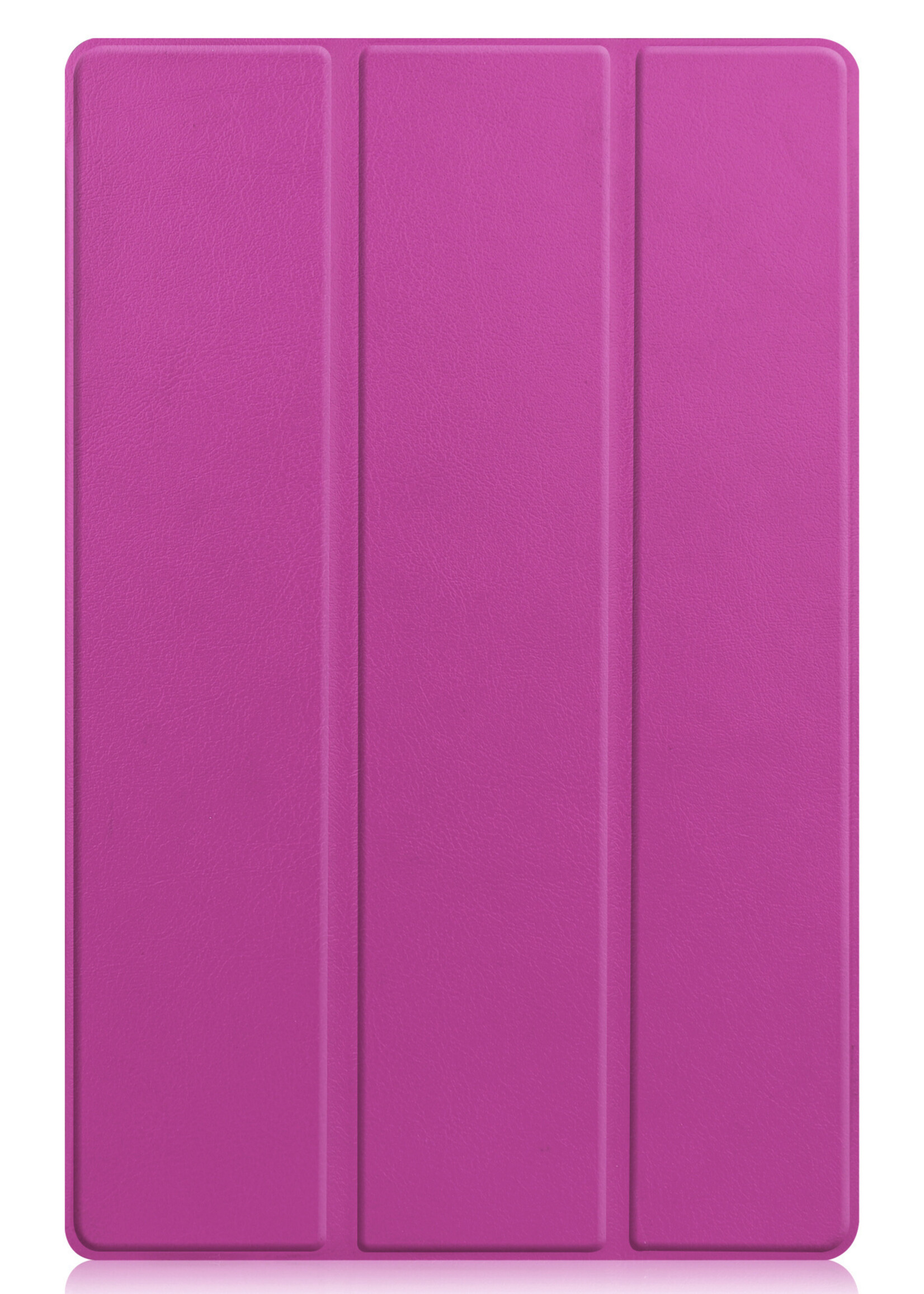 LUQ Hoes Geschikt voor Lenovo Tab P11 Plus Hoes Luxe Hoesje Book Case Met Screenprotector - Hoesje Geschikt voor Lenovo Tab P11 Plus Hoes Cover - Paars