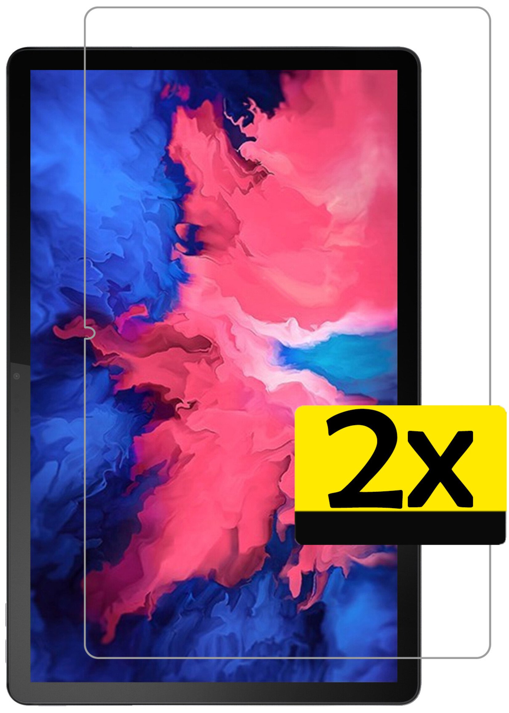 LUQ Screenprotector Geschikt voor Lenovo Tab P11 Pro Screenprotector Bescherm Glas Tempered Glass Screen Protector - Screen Protector Geschikt voor Lenovo Tab P11 Pro Screenprotector - 2 Stuks