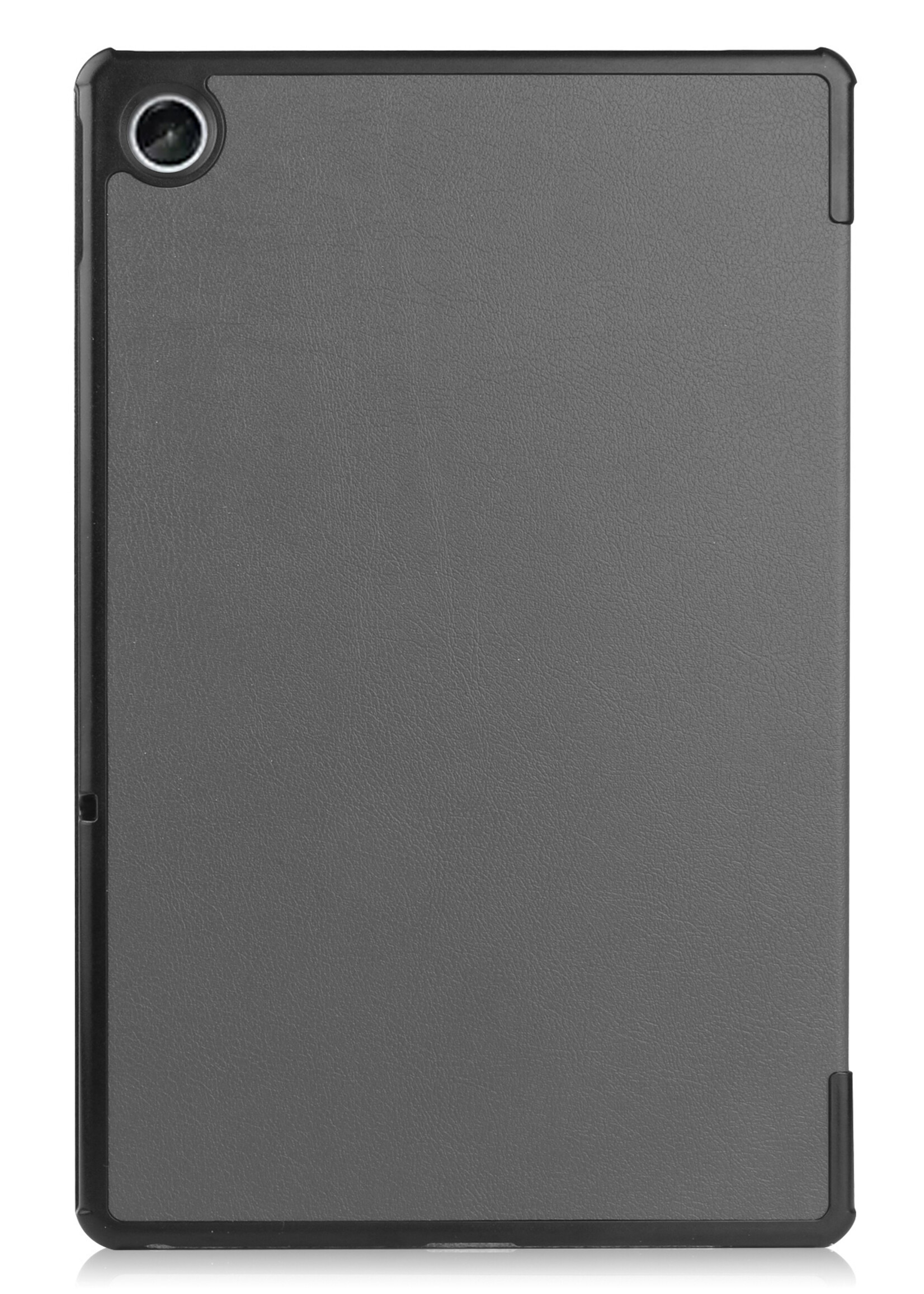 LUQ Hoes Geschikt voor Lenovo Tab M10 Plus 3rd Gen Hoes Luxe Hoesje Book Case - Hoesje Geschikt voor Lenovo Tab M10 Plus (3e Gen) Hoes Cover - Grijs