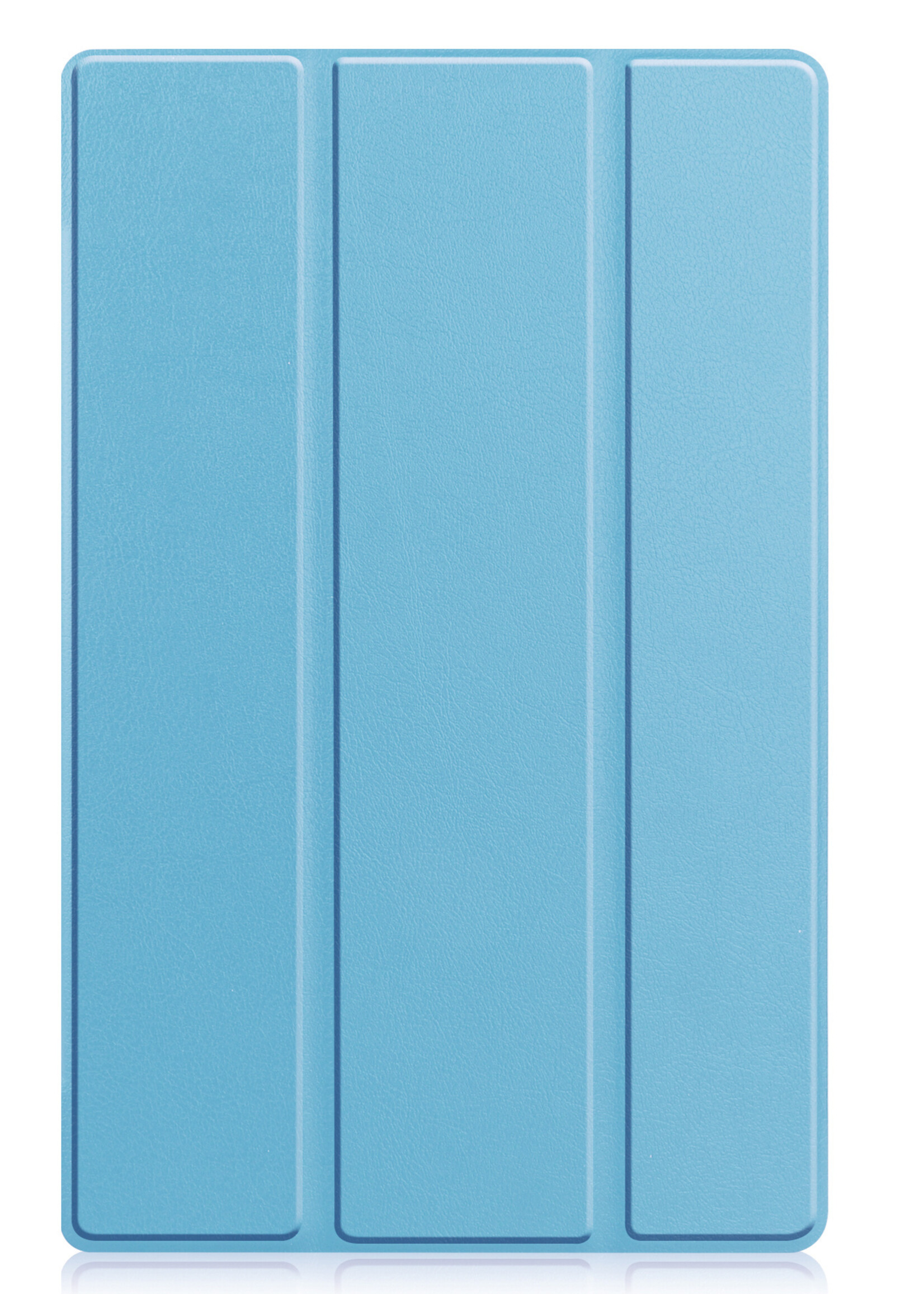 LUQ Hoes Geschikt voor Lenovo Tab M10 Plus 3rd Gen Hoes Luxe Hoesje Book Case - Hoesje Geschikt voor Lenovo Tab M10 Plus (3e Gen) Hoes Cover - Lichtblauw