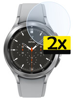 LUQ LUQ Samsung Galaxy Watch4 Classic 46 mm Screenprotector - 2 PACK