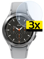 LUQ LUQ Samsung Galaxy Watch4 Classic 46 mm Screenprotector - 3 PACK