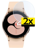 LUQ LUQ Samsung Galaxy Watch4 40 mm Screenprotector - 2 PACK
