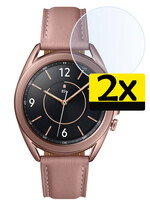 LUQ LUQ Samsung Galaxy Watch3 41 mm Screenprotector - 2 PACK