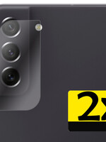 LUQ Samsung Galaxy S21FE Camera Screenprotector - 2 PACK