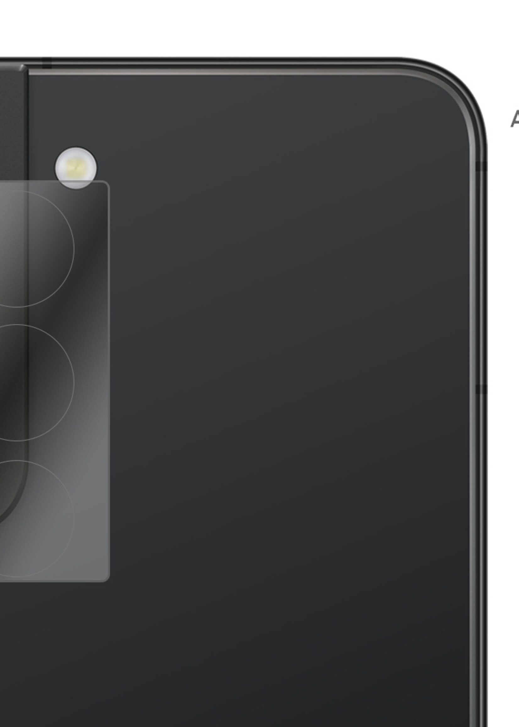 LUQ Screenprotector Geschikt voor Samsung S22 Camera Screenprotector Tempered Glass - Screenprotector Geschikt voor Samsung Galaxy S22 Screenprotector Camera Screenprotector
