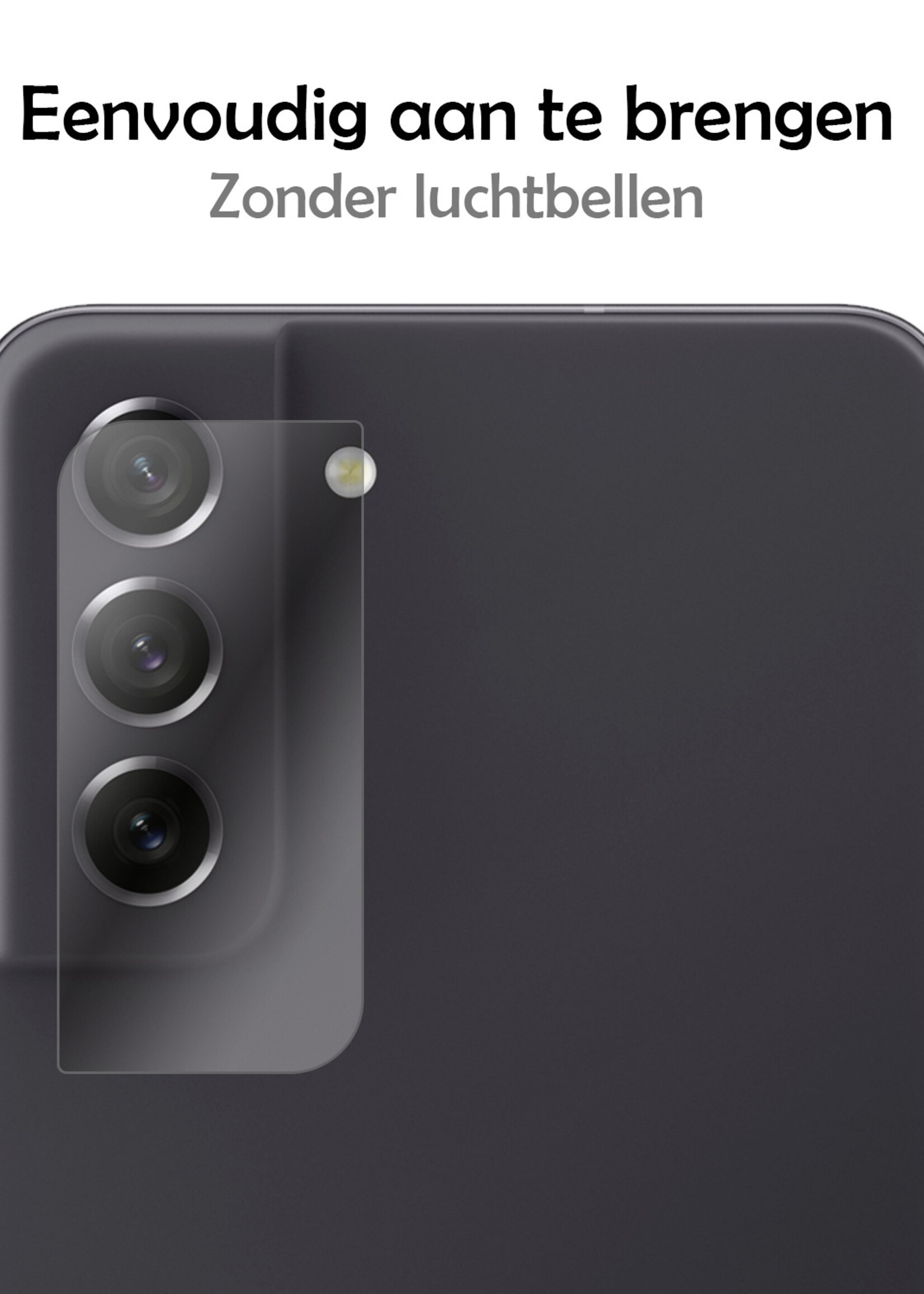 LUQ Screenprotector Geschikt voor Samsung S21 FE Camera Screenprotector Tempered Glass - Screenprotector Geschikt voor Samsung Galaxy S21 FE Screenprotector Camera Screenprotector - 2 Stuks