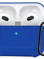 LUQ LUQ Siliconen Hoesje Voor Apple AirPods 3 - Donkerblauw