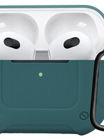 LUQ LUQ Siliconen Hoesje Voor Apple AirPods 3 - Donkergroen