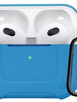 LUQ LUQ Siliconen Hoesje Voor Apple AirPods 3 - Lichtblauw