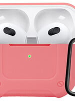 LUQ LUQ Siliconen Hoesje Voor Apple AirPods 3 - Lichtroze