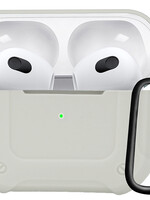 LUQ LUQ Siliconen Hoesje Voor Apple AirPods 3 - Wit