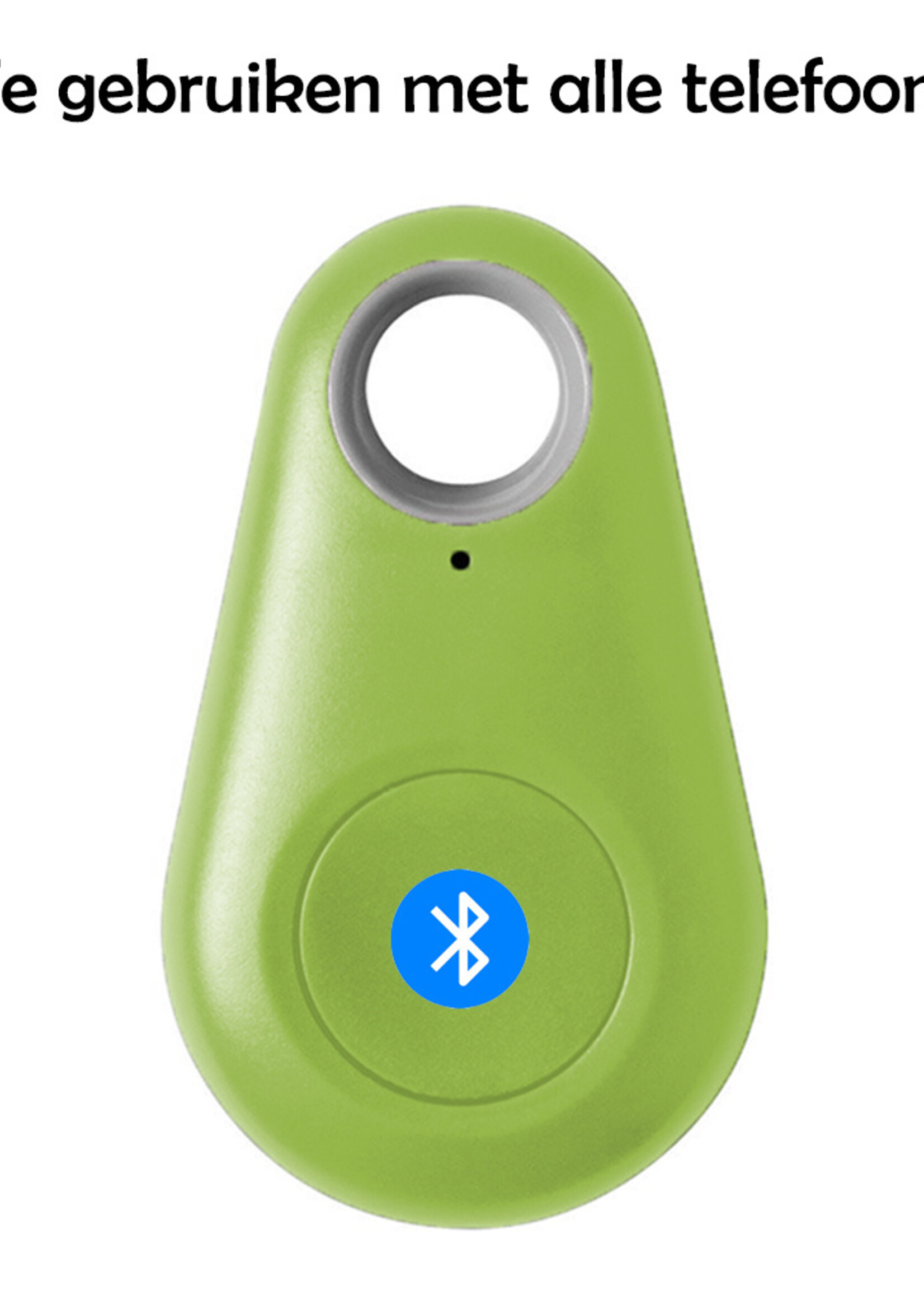 LUQ Keyfinder Sleutelvinder Bluetooth Sleutel Tracer Keyfinder Voor Sleutels Sleutelzoeker - Groen