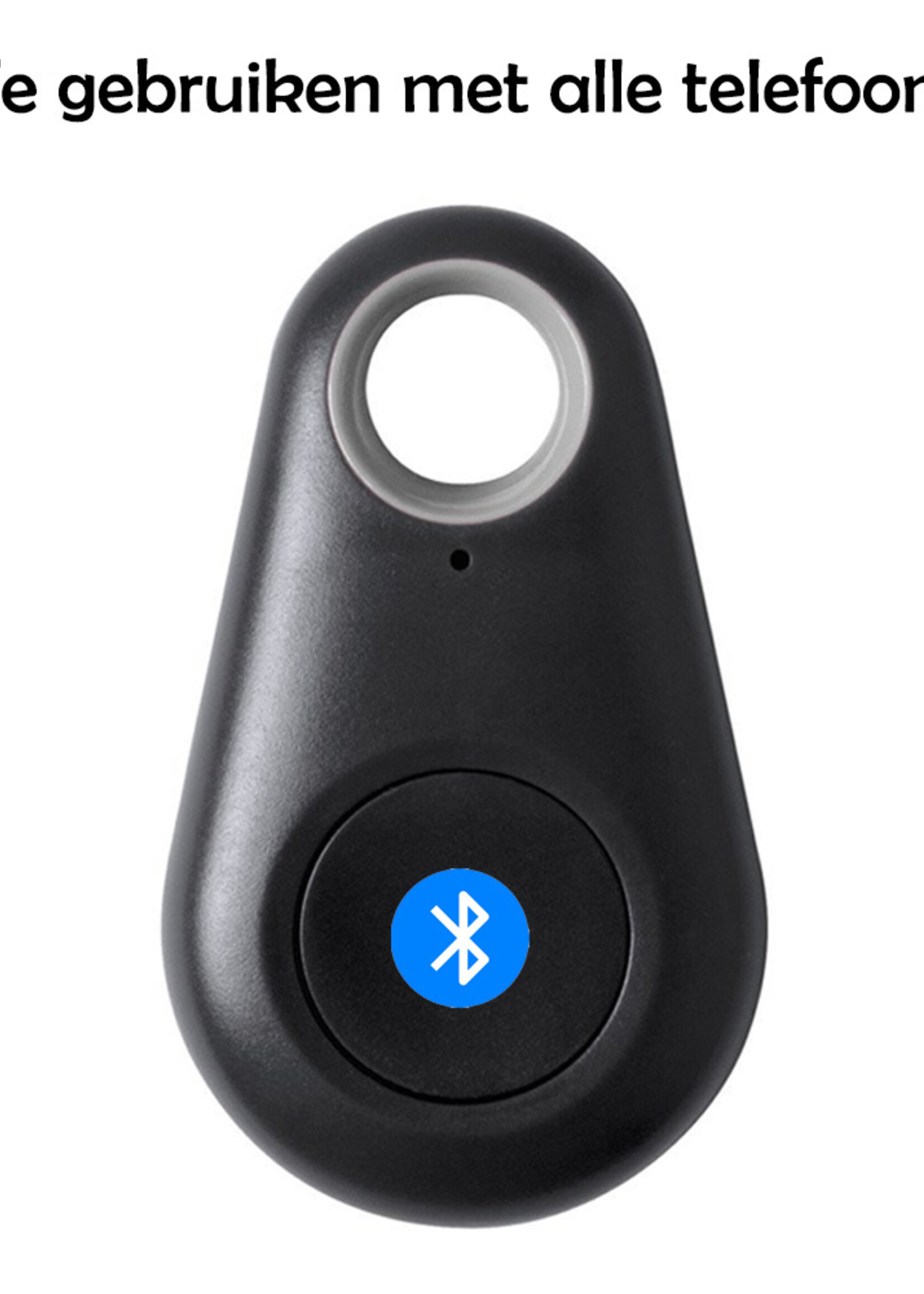LUQ Keyfinder Sleutelvinder Bluetooth Sleutel Tracer Keyfinder Voor Sleutels Sleutelzoeker - Zwart