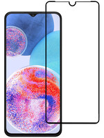 LUQ Samsung Galaxy A23 Screenprotector Glas Full Cover
