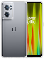 LUQ LUQ OnePlus Nord CE 2 Hoesje Siliconen - Transparant