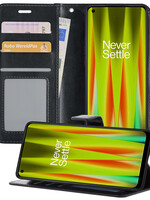 LUQ LUQ OnePlus Nord CE 2 Hoesje Bookcase - Zwart