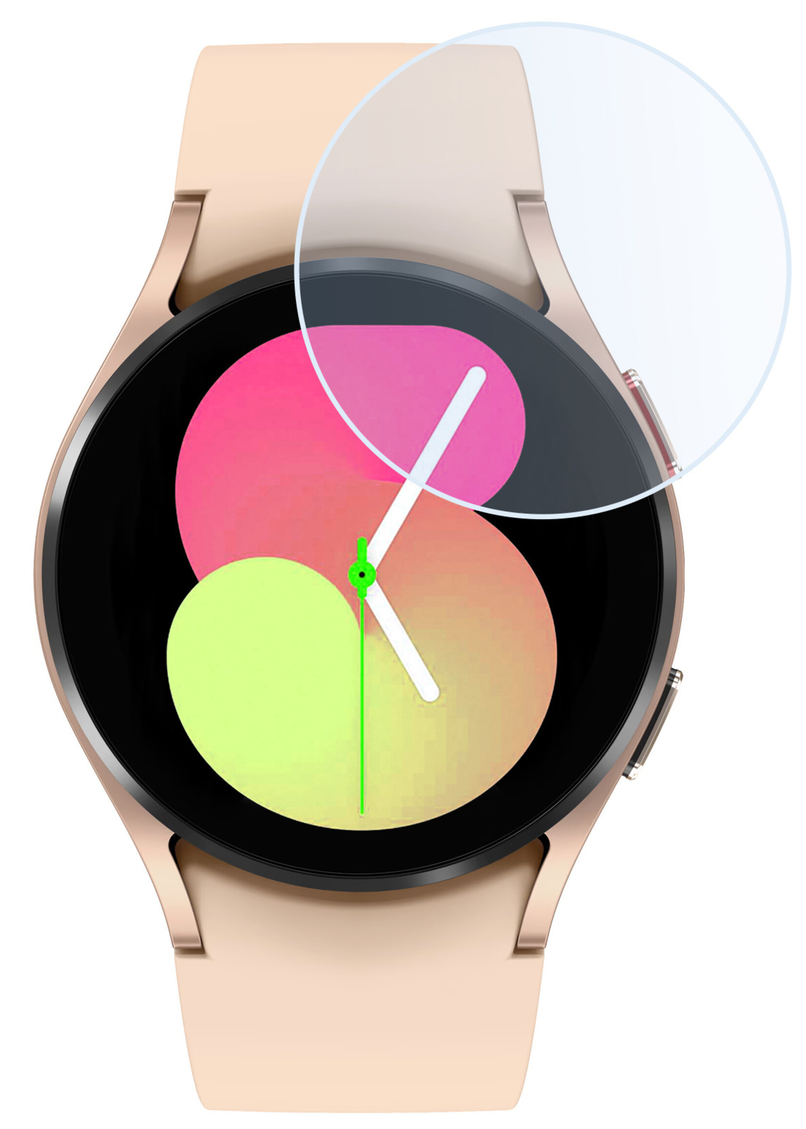 LUQ Screenprotector Geschikt voor Samsung Watch 5 40 mm Screenprotector Bescherm Glas Screen Protector - Screenprotector Geschikt voor Samsung Galaxy Watch 5 (40 mm) Gehard Glas