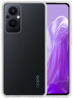 LUQ LUQ Oppo Reno8 Lite Hoesje Siliconen - Transparant