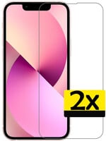 LUQ LUQ iPhone 14 Pro Max Screenprotector Glas Met Dichte Notch - 2 PACK