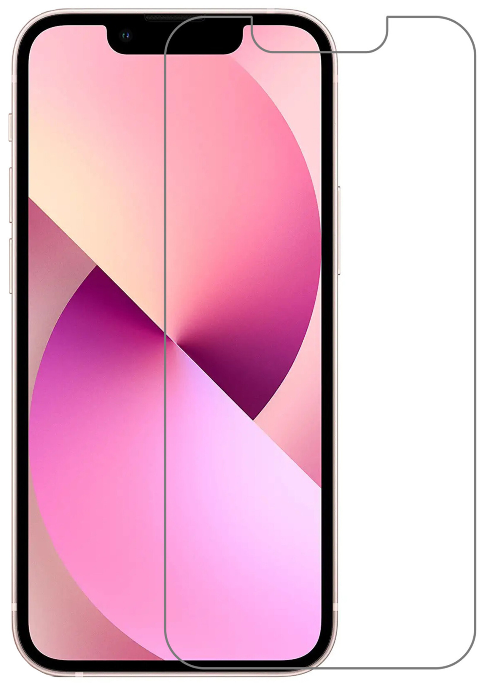 LUQ Screenprotector Geschikt voor iPhone 14 Pro Screenprotector Beschermglas Gehard Glas - Screenprotector Geschikt voor iPhone 14 Pro Screenprotector Glas