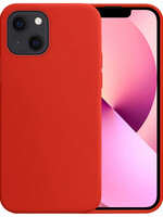 LUQ LUQ iPhone 14 Hoesje Siliconen - Rood