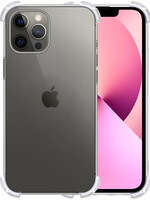 LUQ LUQ iPhone 14 Pro Max Hoesje Shockproof - Transparant