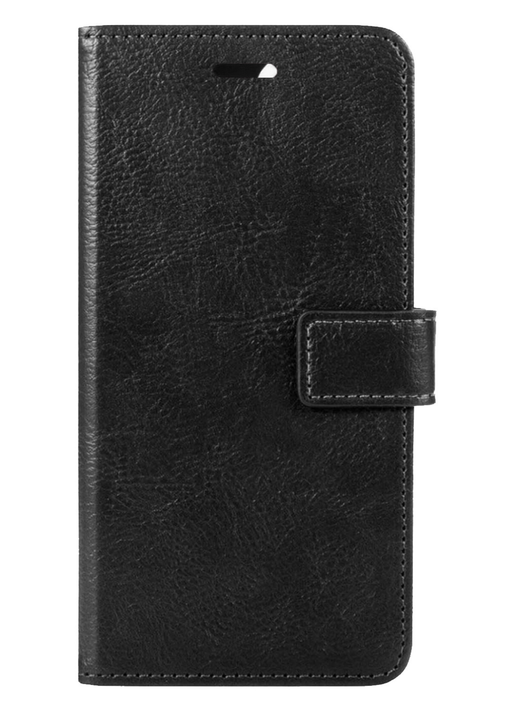 LUQ Hoesje Geschikt voor iPhone 14 Plus Hoesje Book Case Hoes Wallet Cover - Hoes Geschikt voor iPhone 14 Plus Hoesje Bookcase Hoes - Zwart