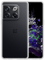 LUQ OnePlus 10T Hoesje Siliconen - Transparant
