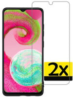 LUQ LUQ Samsung Galaxy A04s Screenprotector Glas - 2 PACK