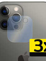 LUQ LUQ iPhone 14 Pro Camera Screenprotector - 3 PACK