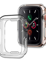 LUQ LUQ Apple Watch 8 Hoesje Siliconen Transparant - 41 mm