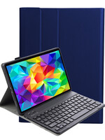 LUQ LUQ Samsung Galaxy Tab 10.1 2019 Toetsenbordhoes - Donkerblauw