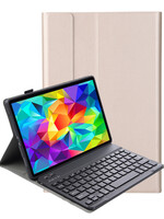 LUQ LUQ Samsung Galaxy Tab 10.1 2019 Toetsenbordhoes - Goud