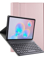 LUQ LUQ Samsung Galaxy Tab S6 Lite Toetsenbordhoes - Rose Goud