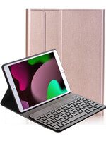 LUQ LUQ iPad 10.2 2020 Toetsenbordhoes - Rose Goud