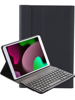 LUQ LUQ iPad 10.2 2021 Toetsenbordhoes - Zwart