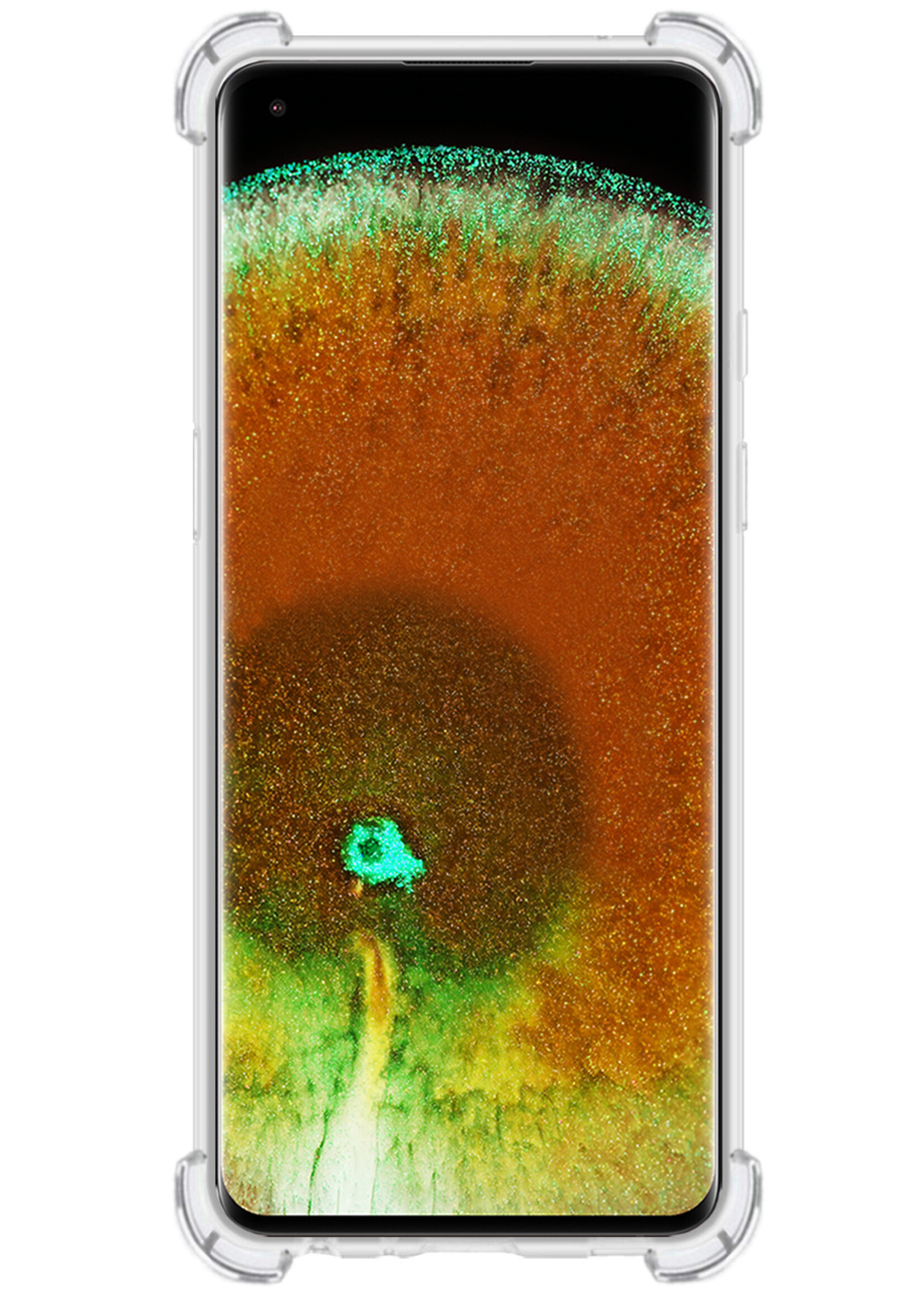 LUQ Hoesje Geschikt voor OPPO Find X5 Hoesje Shockproof Case Siliconen - Hoes Geschikt voor OPPO X5 Hoes Cover Siliconen - Transparant