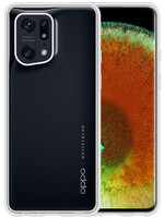 LUQ LUQ OPPO Find X5 Hoesje Siliconen - Transparant
