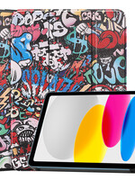 LUQ LUQ iPad 10 2022 Hoesje - Graffity